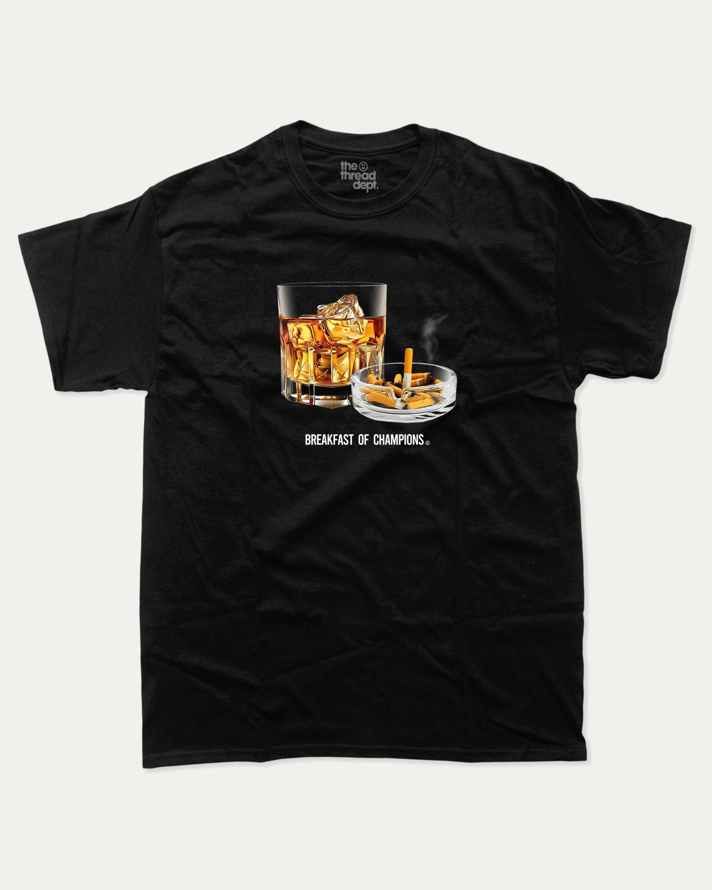 Breakfast Of Champions Cigarette - Graphic Tee