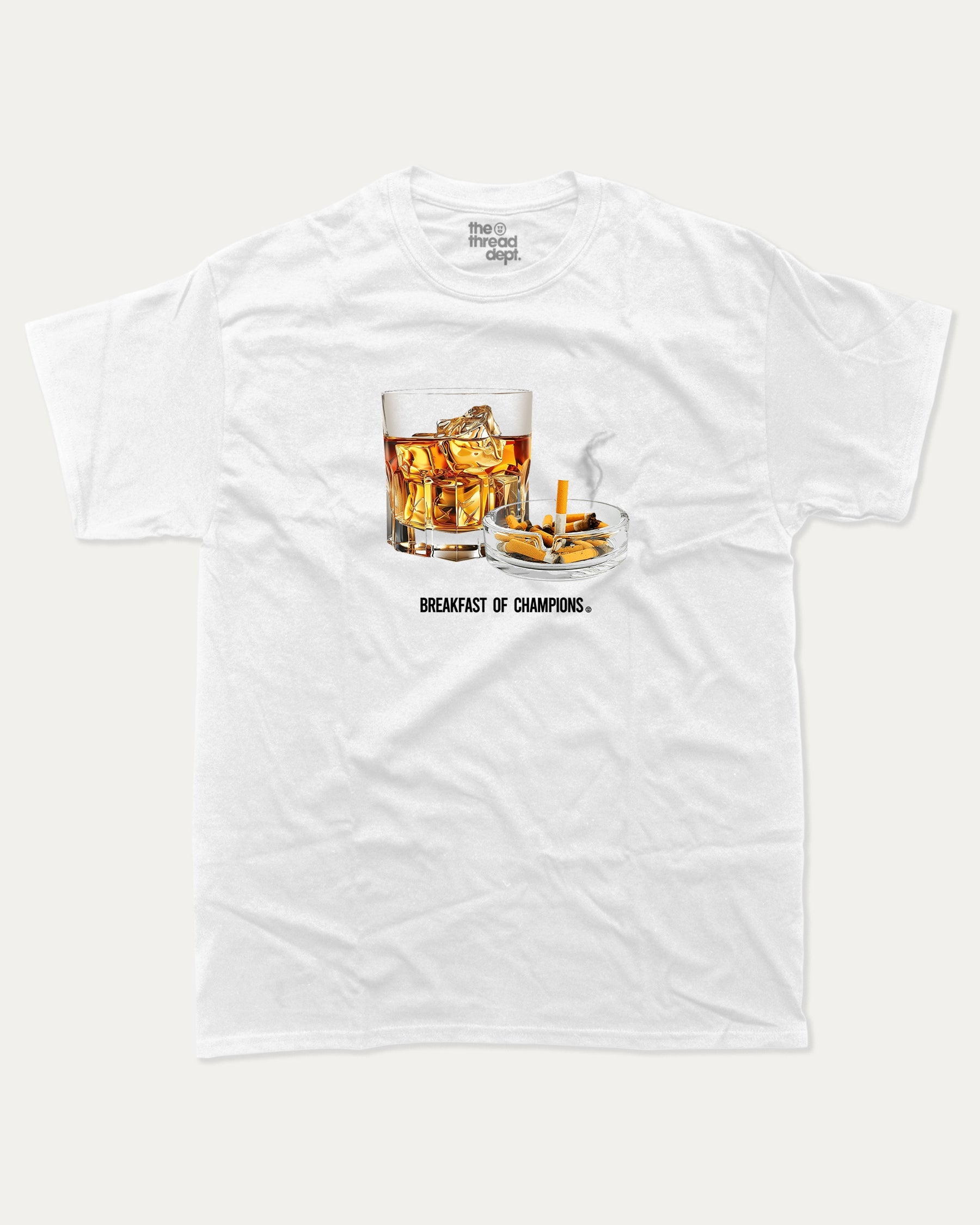 Breakfast Of Champions Cigarette - Graphic Tee