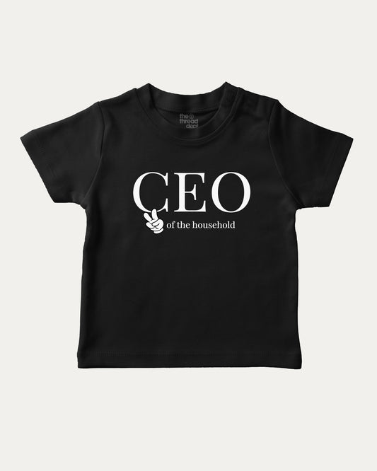 CEO Of Household - Kids Graphic Tee