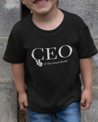 CEO Of Household - Kids Graphic Tee