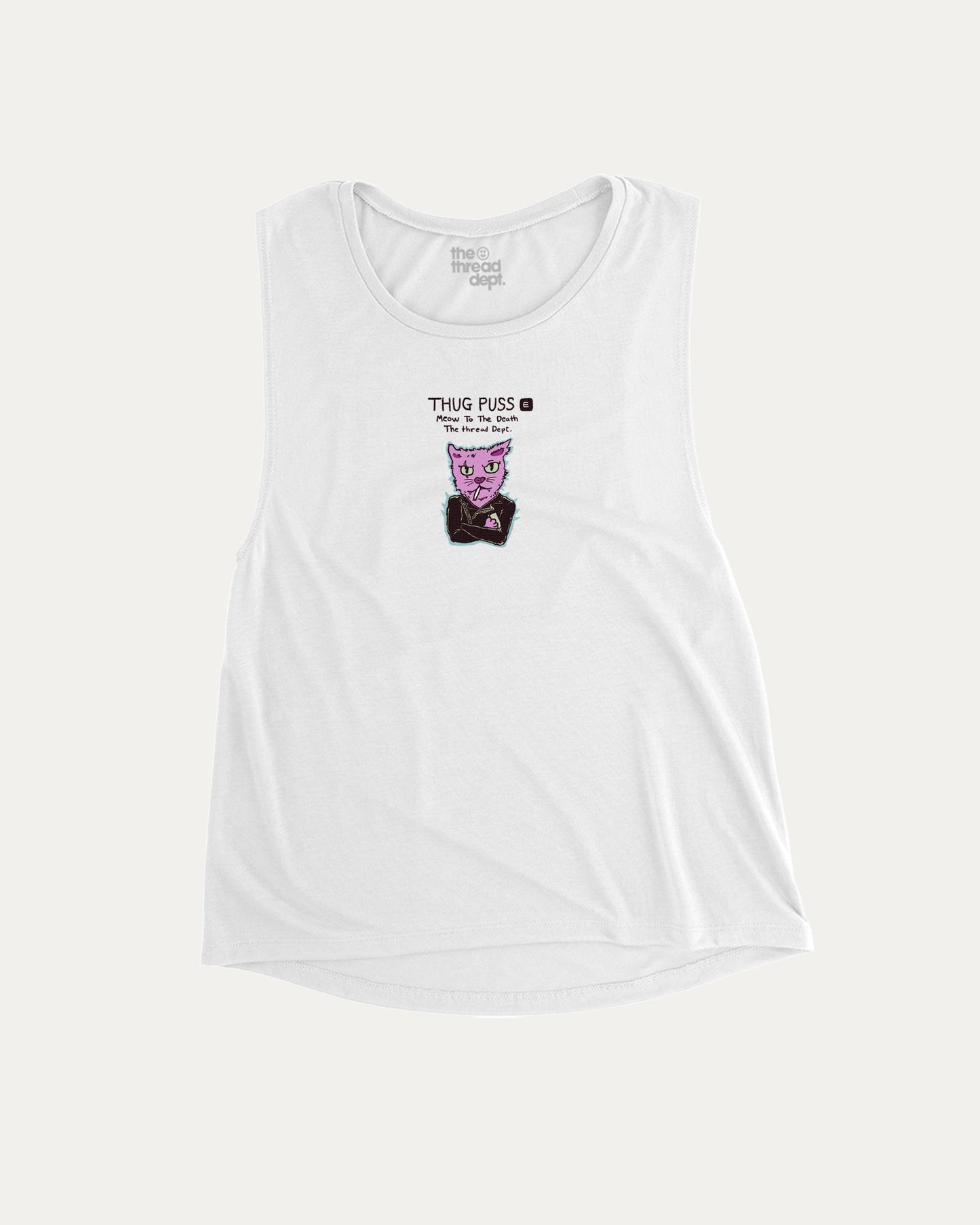 Thug Puss - Graphic Muscle Tee