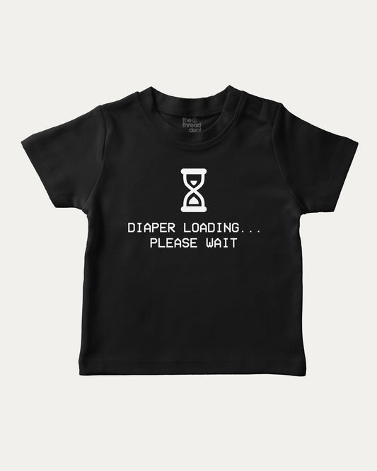 Diaper Loading - Kids Graphic Tee