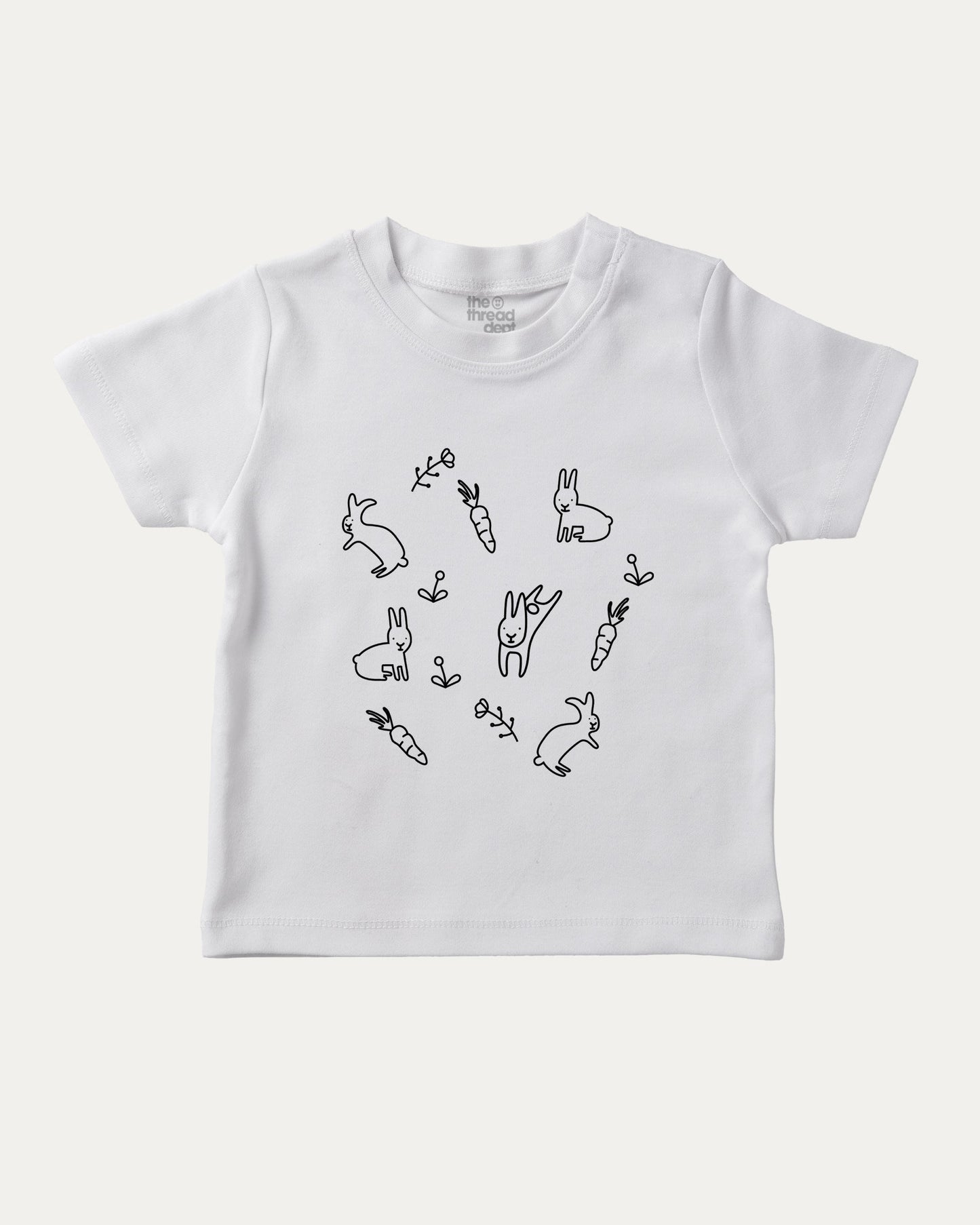 Rabbit Pattern - Kids Graphic Tee